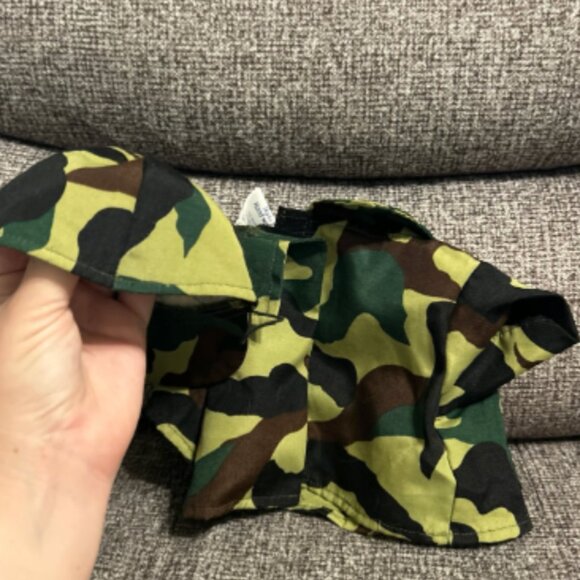 Build-A-Bear Camo Shirt and Hat - Picture 2 of 2